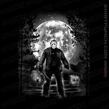 Load image into Gallery viewer, Shirts Magnets / 3"x3" / Black Moonlight Jason