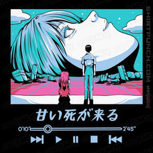 Load image into Gallery viewer, Daily_Deal_Shirts Magnets / 3"x3" / Black Never Alone