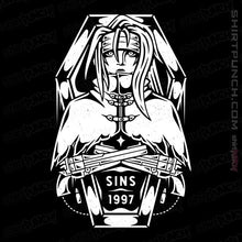 Load image into Gallery viewer, Shirts Magnets / 3"x3" / Black Vincent Valentine