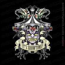 Load image into Gallery viewer, Shirts Magnets / 3"x3" / Black Showtime!