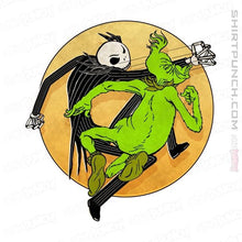 Load image into Gallery viewer, Shirts Magnets / 3"x3" / White Jack VS Grinch