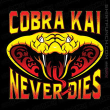 Load image into Gallery viewer, Secret_Shirts Magnets / 3"x3" / Black Never Dies