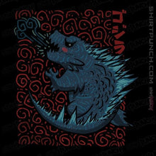 Load image into Gallery viewer, Shirts Magnets / 3"x3" / Black Tiny Kaiju