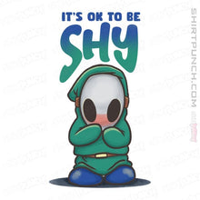 Load image into Gallery viewer, Shirts Magnets / 3"x3" / White Shy!