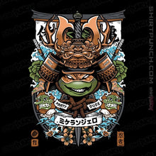 Load image into Gallery viewer, Daily_Deal_Shirts Magnets / 3"x3" / Black Samurai Mikey