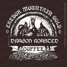 Load image into Gallery viewer, Shirts Magnets / 3&quot;x3&quot; / Dark Chocolate Erebor Coffee
