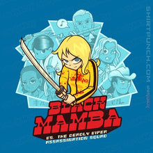 Load image into Gallery viewer, Daily_Deal_Shirts Magnets / 3"x3" / Sapphire Black Mamba vs Deadly Vipers