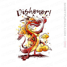 Load image into Gallery viewer, Shirts Magnets / 3"x3" / White Dishonor