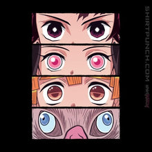 Load image into Gallery viewer, Shirts Magnets / 3"x3" / Black Demon Eyes