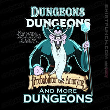 Load image into Gallery viewer, Daily_Deal_Shirts Magnets / 3"x3" / Black Triple D’s Probabilitor