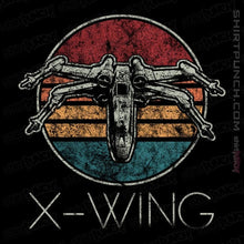 Load image into Gallery viewer, Shirts Magnets / 3"x3" / Black Vintage Fighter