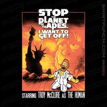 Load image into Gallery viewer, Secret_Shirts Magnets / 3"x3" / Black Stop The Planet
