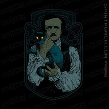 Load image into Gallery viewer, Shirts Magnets / 3&quot;x3&quot; / Black Poe And The Black Cat
