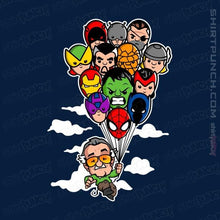 Load image into Gallery viewer, Shirts Magnets / 3"x3" / Navy Excelsior!