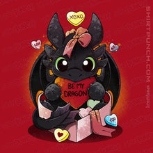 Load image into Gallery viewer, Daily_Deal_Shirts Magnets / 3"x3" / Red Be My Dragon