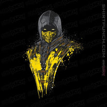 Load image into Gallery viewer, Shirts Magnets / 3"x3" / Black Mortal Fire