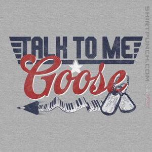 Daily_Deal_Shirts Magnets / 3"x3" / Sports Grey Top Goose