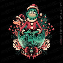 Load image into Gallery viewer, Daily_Deal_Shirts Magnets / 3"x3" / Black Too Grumpy For Christmas