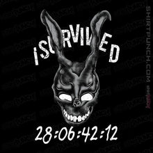 Load image into Gallery viewer, Secret_Shirts Magnets / 3"x3" / Black Frank Survivor