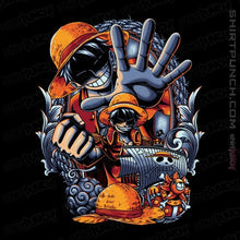 Load image into Gallery viewer, Daily_Deal_Shirts Magnets / 3"x3" / Black Pirate Crest