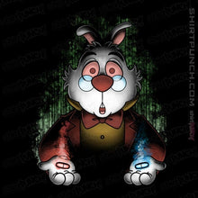 Load image into Gallery viewer, Daily_Deal_Shirts Magnets / 3"x3" / Black White Rabbit