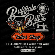 Load image into Gallery viewer, Daily_Deal_Shirts Magnets / 3"x3" / Black Bill's Tailor Shop