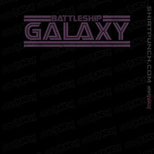 Load image into Gallery viewer, Shirts Magnets / 3"x3" / Black Battleship Galaxy