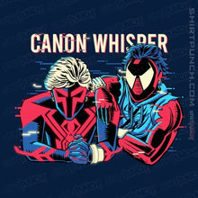 Load image into Gallery viewer, Daily_Deal_Shirts Magnets / 3"x3" / Navy Canon Whisper