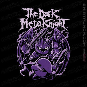 Shirts Magnets / 3"x3" / Black Heavy Meta Knight