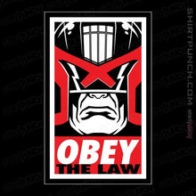 Load image into Gallery viewer, Daily_Deal_Shirts Magnets / 3"x3" / Black Obey The Law