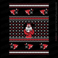 Load image into Gallery viewer, Shirts Magnets / 3"x3" / Black Festive Duck Hunt