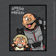 Load image into Gallery viewer, Shirts Magnets / 3"x3" / Charcoal Omega And Wrecker