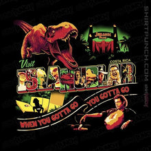 Load image into Gallery viewer, Sold_Out_Shirts Magnets / 3"x3" / Black Visit Isla Nublar