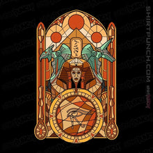 Load image into Gallery viewer, Daily_Deal_Shirts Magnets / 3"x3" / Black Stained Glass Gods