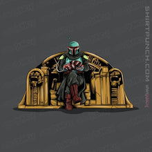 Load image into Gallery viewer, Secret_Shirts Magnets / 3"x3" / Charcoal Boba Sanders