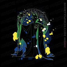 Load image into Gallery viewer, Shirts Magnets / 3"x3" / Black Dark Maleficent