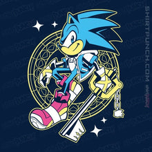 Load image into Gallery viewer, Daily_Deal_Shirts Magnets / 3"x3" / Navy Sonic Kingdom Hearts