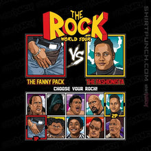 Load image into Gallery viewer, Shirts Magnets / 3"x3" / Black The Rock Fighter