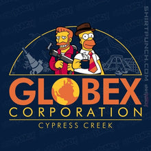 Load image into Gallery viewer, Daily_Deal_Shirts Magnets / 3"x3" / Navy Globex Corp