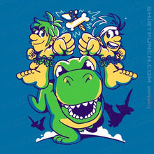 Load image into Gallery viewer, Daily_Deal_Shirts Magnets / 3"x3" / Sapphire Caveman Duo