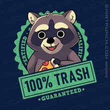 Load image into Gallery viewer, Shirts Magnets / 3"x3" / Navy 100% Trash