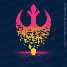 Load image into Gallery viewer, Daily_Deal_Shirts Magnets / 3"x3" / Navy Fractured Rebellion 1984