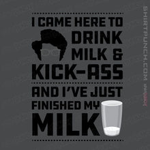 Load image into Gallery viewer, Daily_Deal_Shirts Magnets / 3"x3" / Charcoal Drink Milk