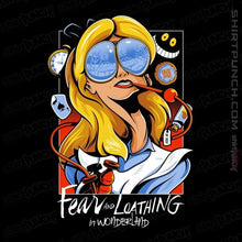 Load image into Gallery viewer, Secret_Shirts Magnets / 3"x3" / Black Loathing In Wonderland