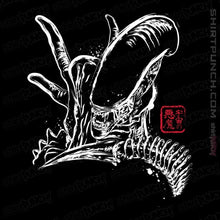 Load image into Gallery viewer, Daily_Deal_Shirts Magnets / 3"x3" / Black The Shadow of the Space Monster