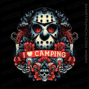 Shirts Magnets / 3"x3" / Black Symbol Of The Camper
