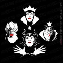 Load image into Gallery viewer, Shirts Magnets / 3"x3" / Black The Evil Queens