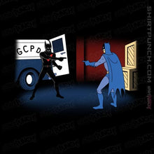 Load image into Gallery viewer, Shirts Magnets / 3"x3" / Black Into the Bat-Verse