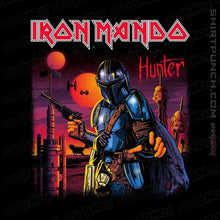 Load image into Gallery viewer, Shirts Magnets / 3"x3" / Black Iron Mando