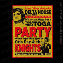 Load image into Gallery viewer, Secret_Shirts Magnets / 3"x3" / Black Delta House Flyer